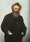 Ivan Nikolaevich Kramskoy Portrait of Ivan I. Shishkin painting